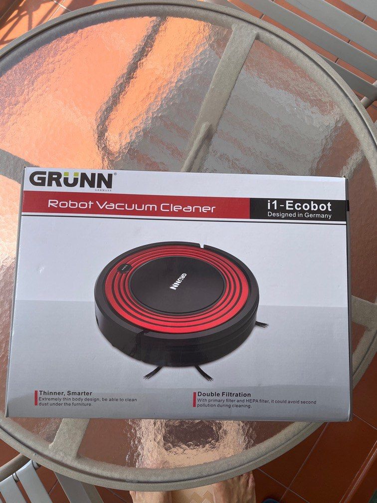 Robotic vacuum cleaner Grunn model i1Ecobot, TV & Home Appliances