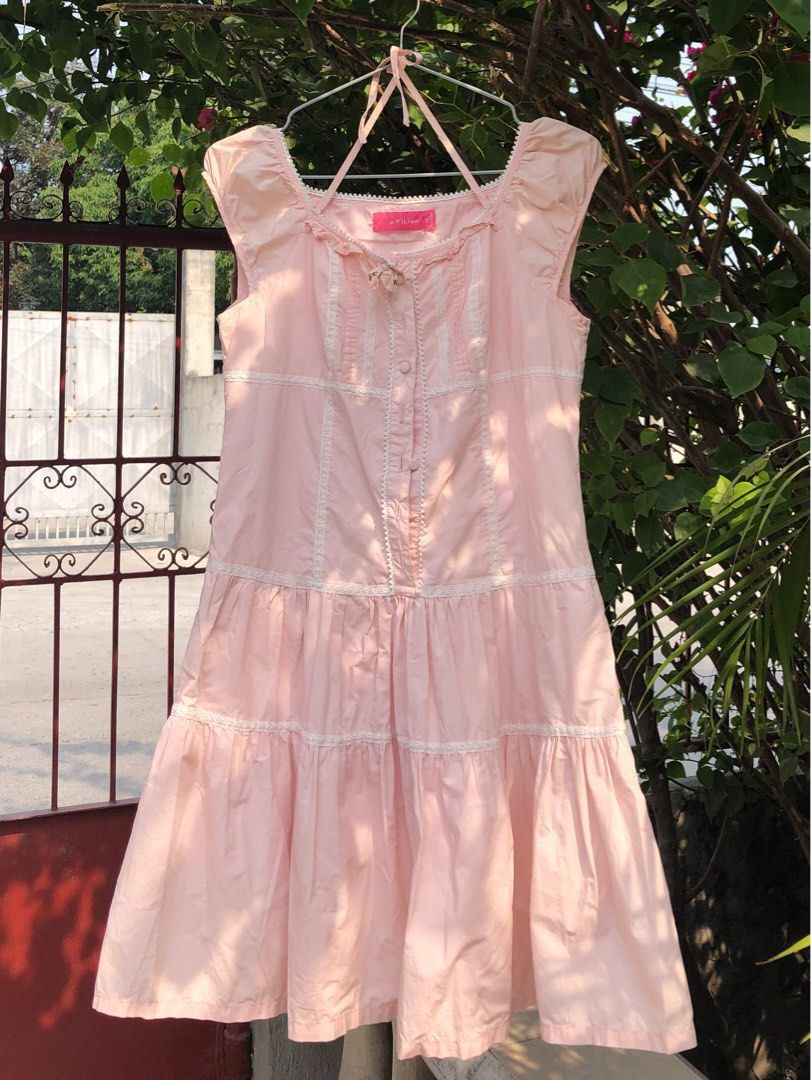 Coco Blush Mini Dress_ Pink