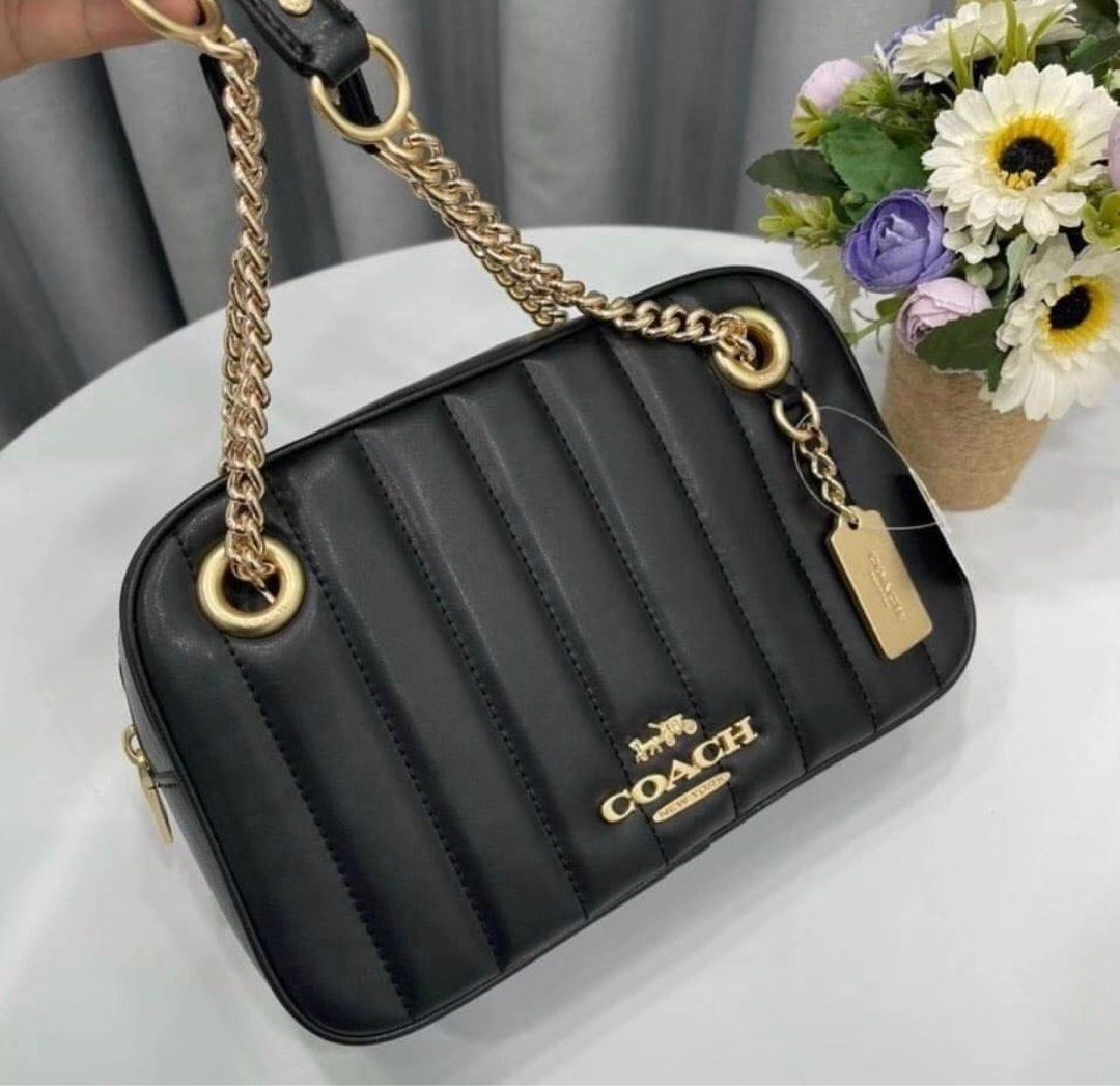 COACH Alma Bag (White), Luxury, Bags & Wallets on Carousell