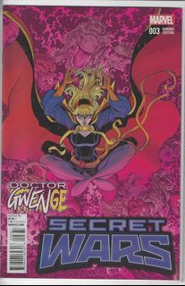 Secret Wars # 3 (Bradshaw Doctor Gwenge Variant)