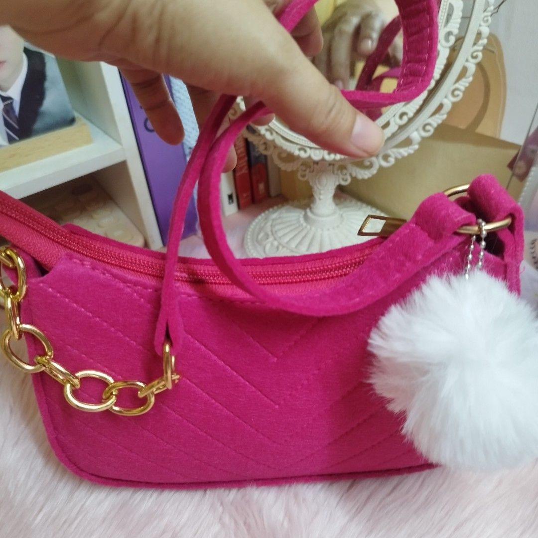 Shein pink bag sales