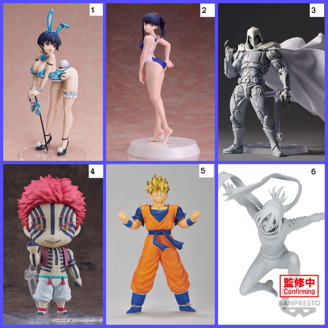 Shinobi Master Senran Kagura: New Link Yozakura Bare Leg Bunny SSSS.GRIDMAN  Rikka Takarada Swimsuit Revoltech Amazing Yamaguchi - Moon Knight Nendoroid  Demon Slayer: Kimetsu no Yaiba Akaza Dragon Ball Z Future Gohan