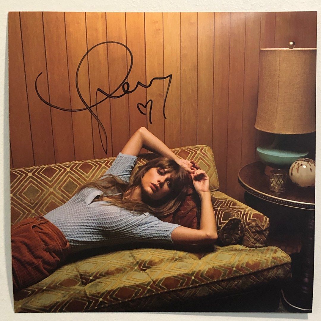 SIGNED] TAYLOR SWIFT - MIDNIGHTS (MOONSTONE BLUE) VINYL LP