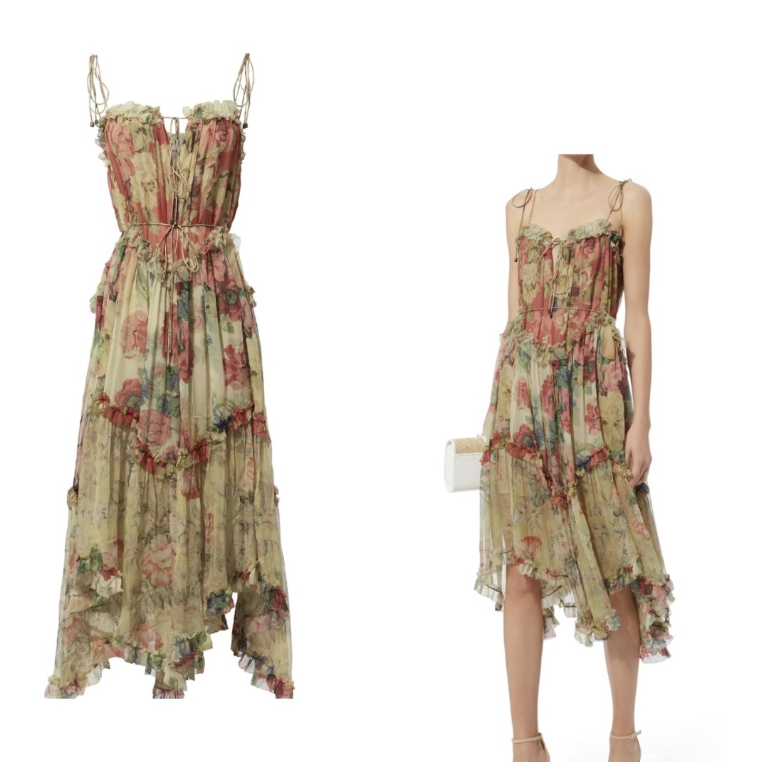 SIZE 0 Melody Floating Dress Zimmermann Women s Fashion Dresses