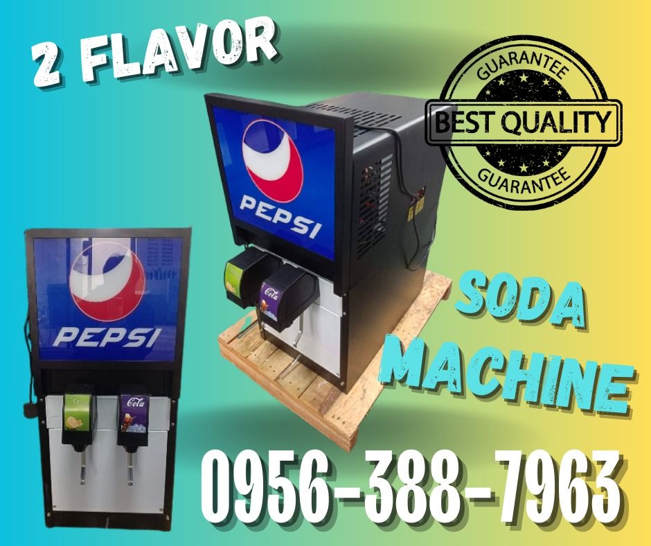 SODA MACHINE 2 FLAVOR on Carousell