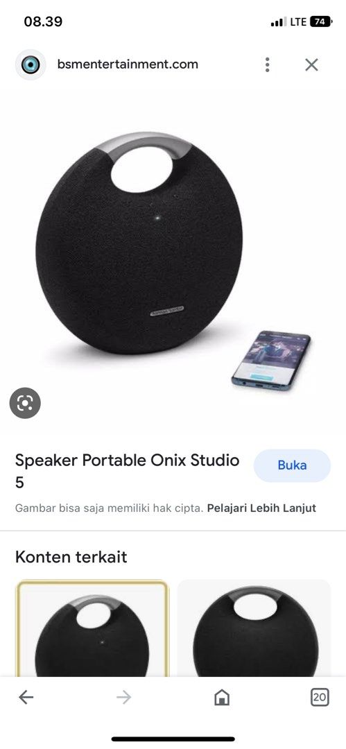 speaker harman kardon onyx 5 on Carousell