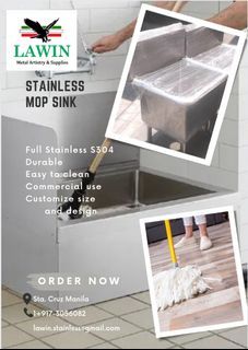 Stainless Mop Sink