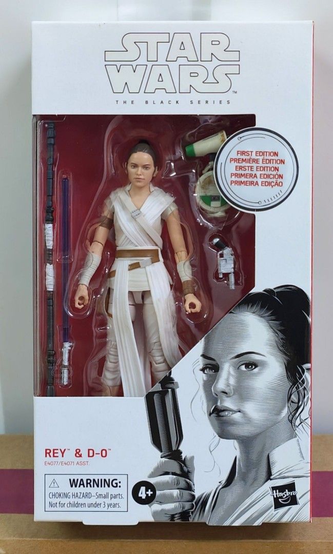 Figura Coleccionable Kylo Ren de 6 Pulgadas, Star Wars Black Series, Hasbro
