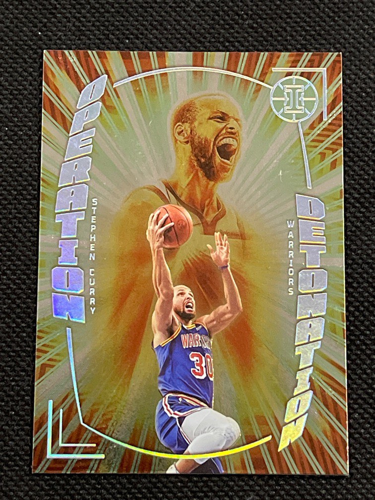 Stephen Curry 202122 Illusions Operation Detonation Orange on Carousell
