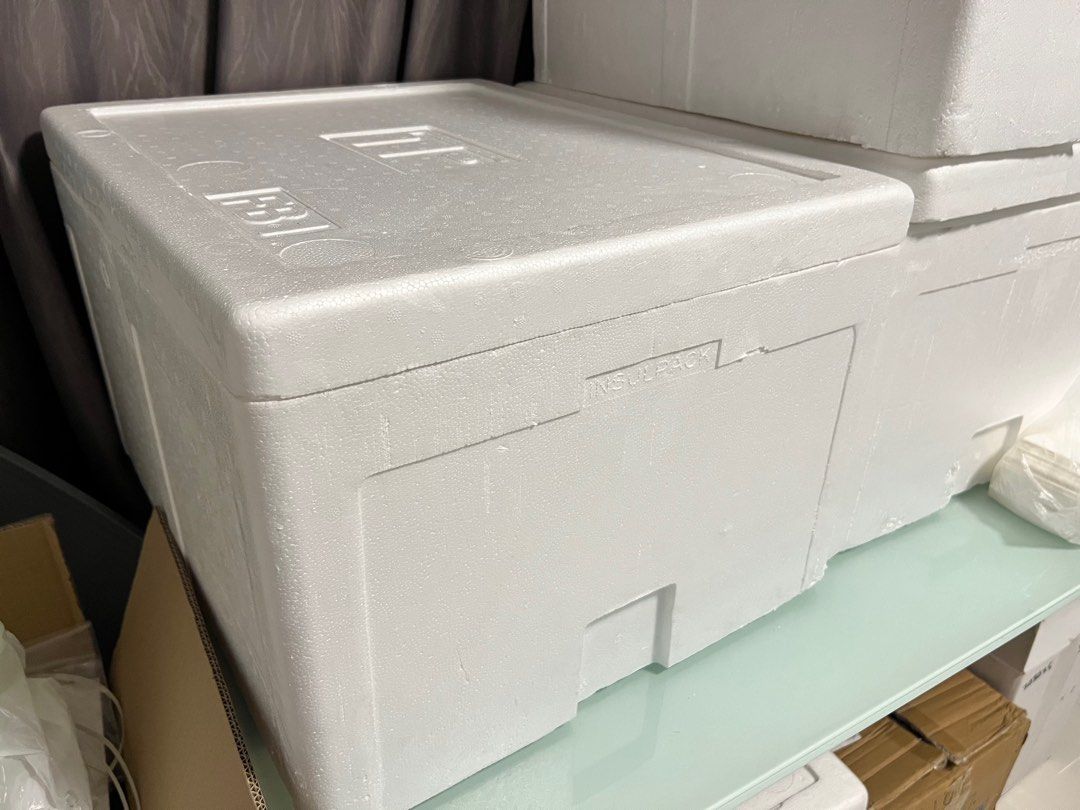 Styrofoam box for sale, Furniture & Home Living, Home Improvement