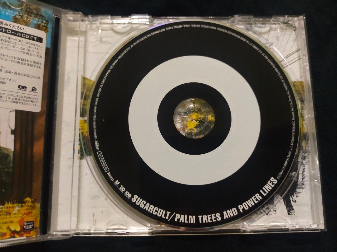 Sugarcult Palm Trees and the power lines, Hobbies & Toys, Music