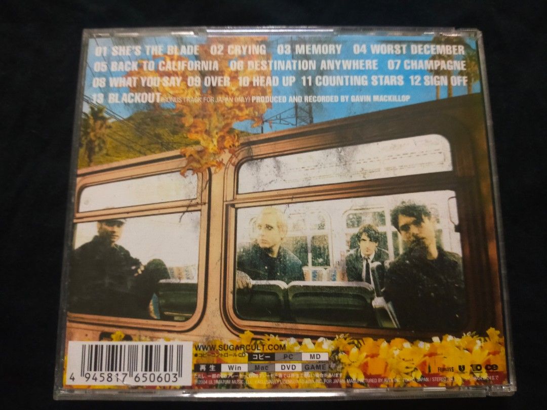 Sugarcult Palm Trees and the power lines, Hobbies & Toys, Music