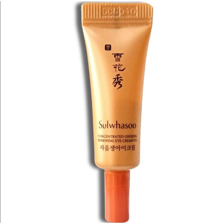 sulwhasoo 3ml concentrated ginseng renewing eye cream ex, Beauty