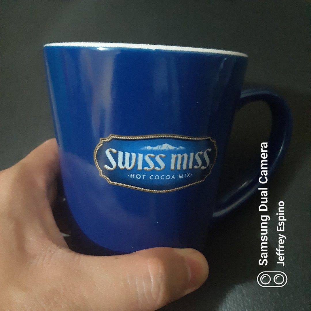 Swiss Miss Ceramic Mug Cup (Category: Coffee Machines & Makers) located in Quezon City. Submitted by jeffreyespino (Listing ID 1229666272, Image 1). Description: We accept cash, GCash / Maya 09152688298, 09989968742, BPI, BDO, LBC, Cebuana Lhuiler, MLhuiler and Palawan Express payments. For faster transaction sms us thru 09989968742 Deliver / pick up thru Grab, Lalamove, Borzo, Toktok etc. Shipping via JRS Express or LBC (delivery or shipping fee
