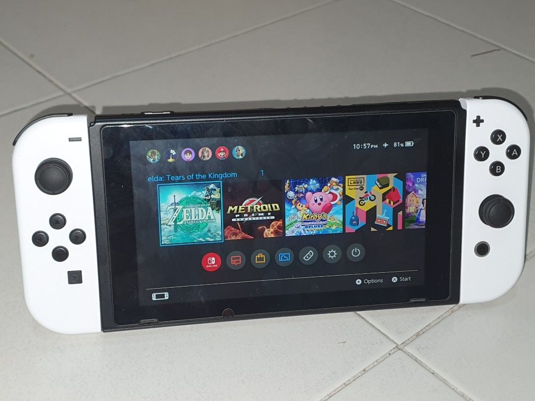 Switch V1 Jailbreak Unpatched 128GB SD Card Zelda Tears of the Kingdom