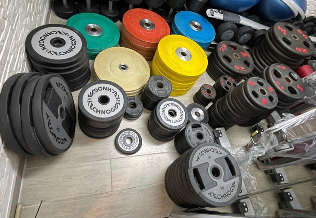 Technogym / weight plates / weight plate / gym / fitness / 健身 / 鐵餅