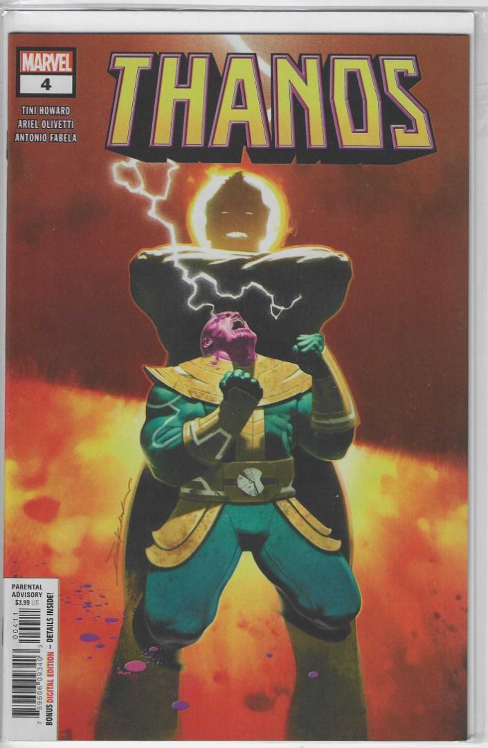 Thanos # 4 (Category: Comics & Manga) located in Manila. Submitted by jinkinpark (Listing ID 1229707961, Image 1). Description: For sale is a copy of Thanos # 4. Comics is in Very Fine to Near Mint in condition..
