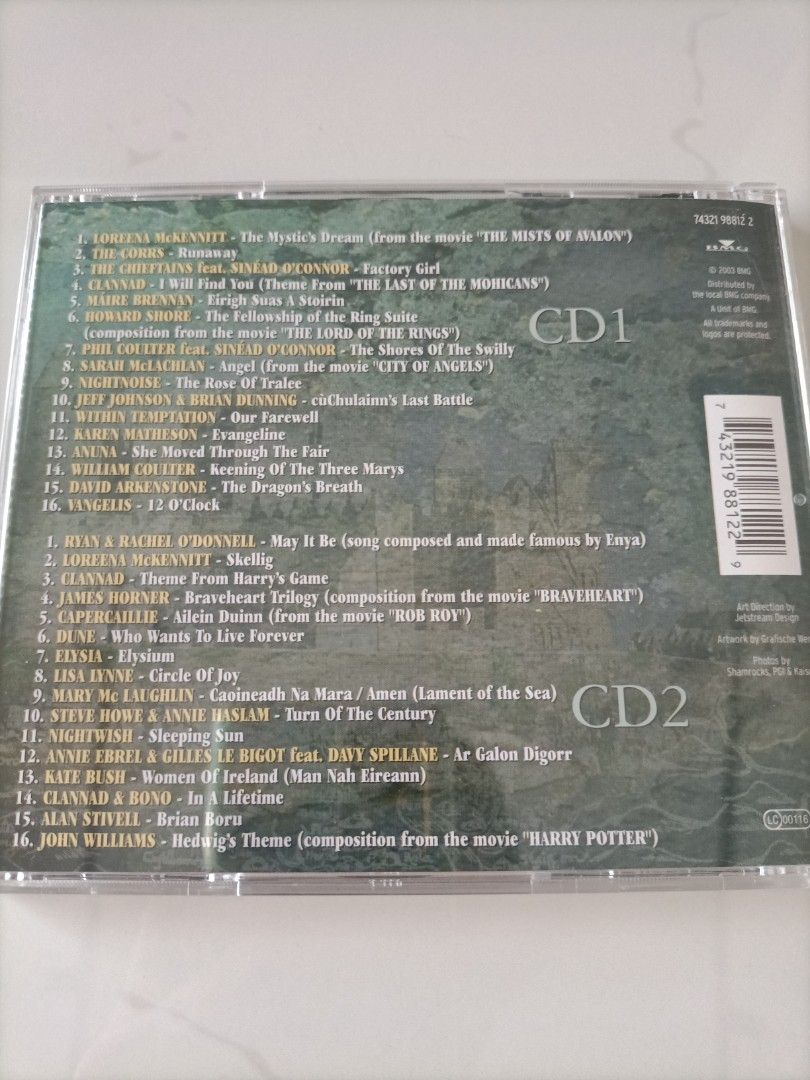 The Celtic Circle (2 CD)[bo1], Hobbies & Toys, Music & Media, CDs ...
