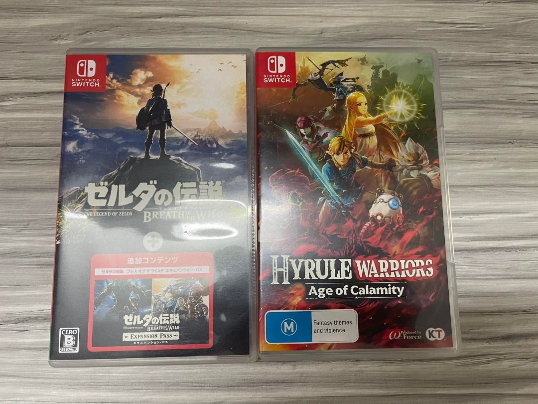 The Legend of Zelda Breath of the Wild + Expansion Pass JP & Hyrule