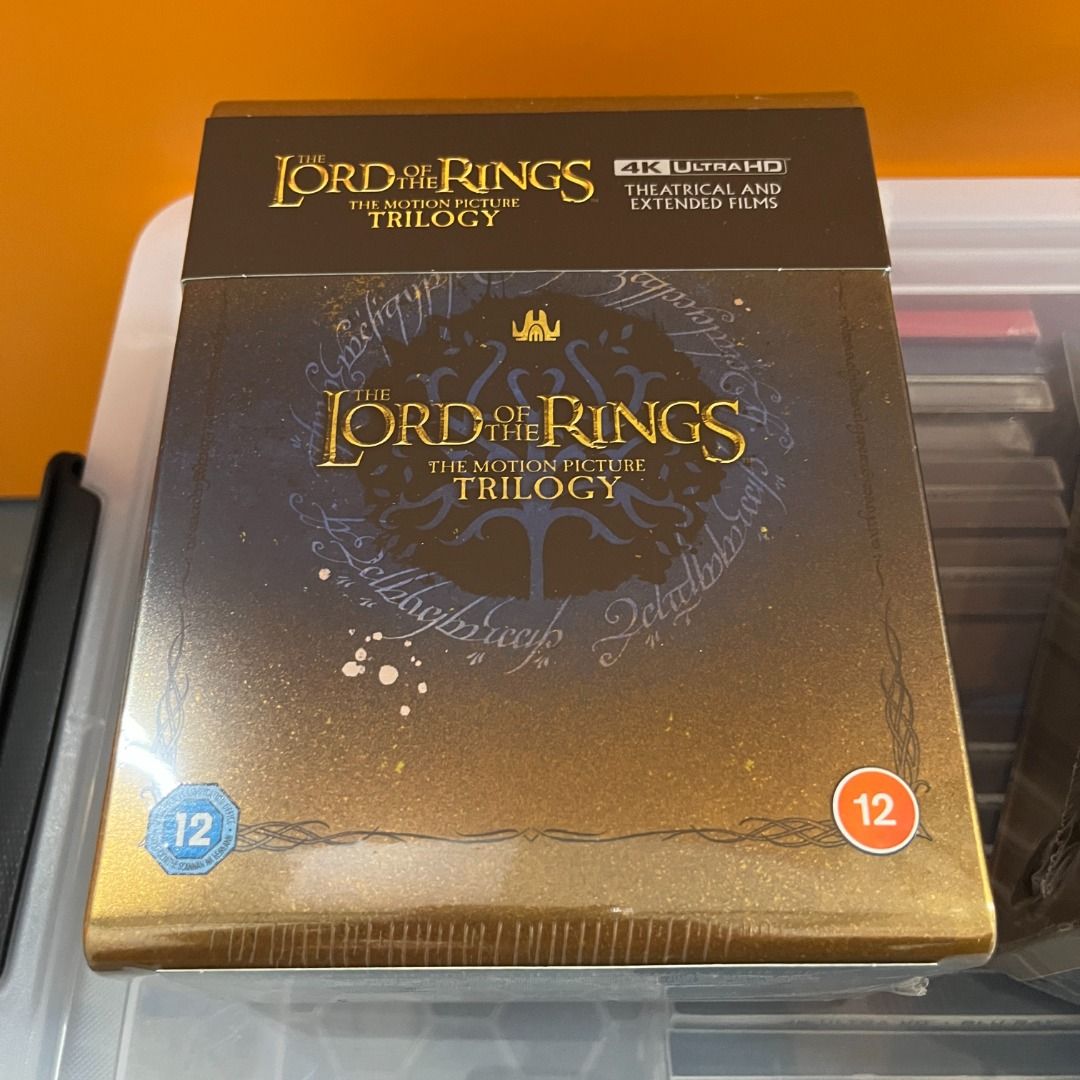 The Lord of the Rings Trilogy & The Hobbit Trilogy 4K Blu-ray