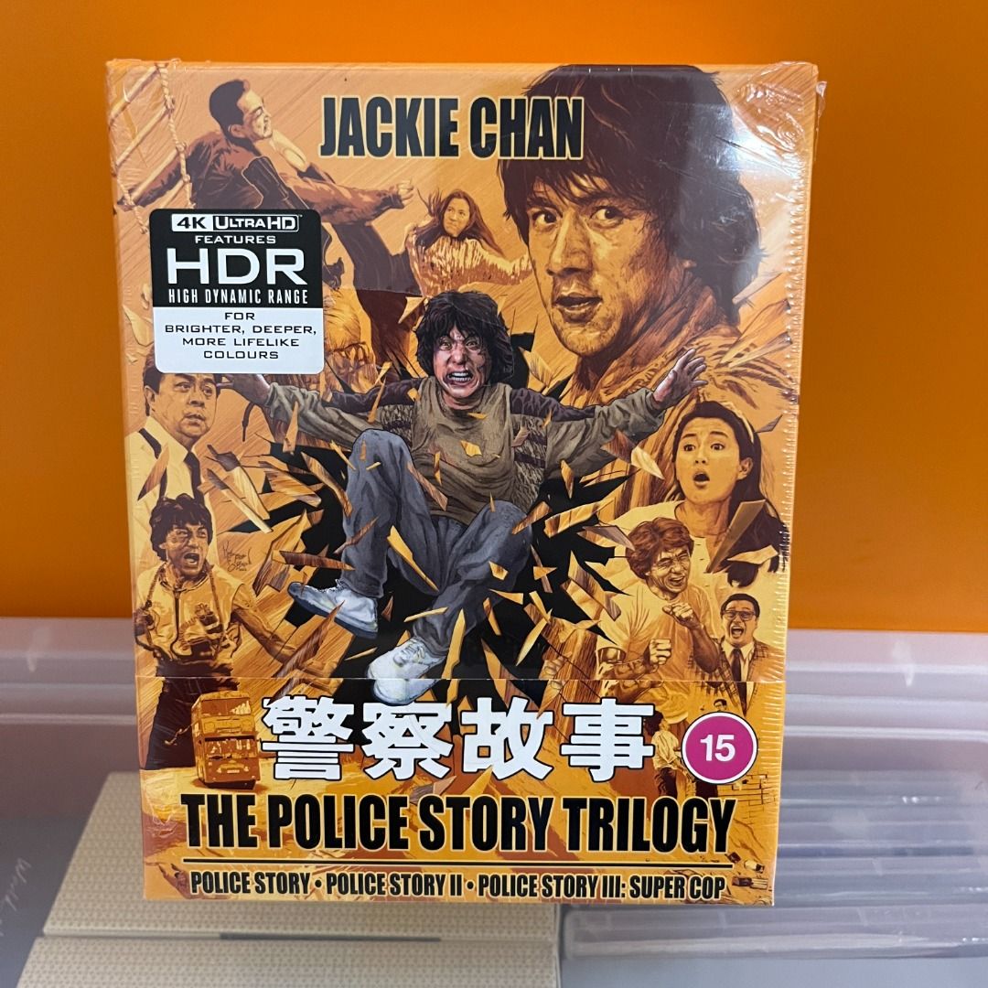 The Police Story Trilogy 4K Blu-ray, Eureka Classics, 興趣及遊戲 