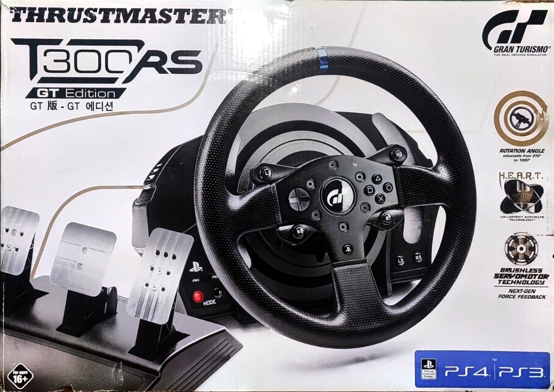 THRUSTMASTER T300 RS GT MURAH2, Video Gaming, Gaming Accessories