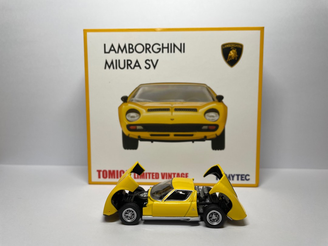Tomica Limited Vintage Neo Lamborghini Miura TLVN, Hobbies & Toys, Toys ...