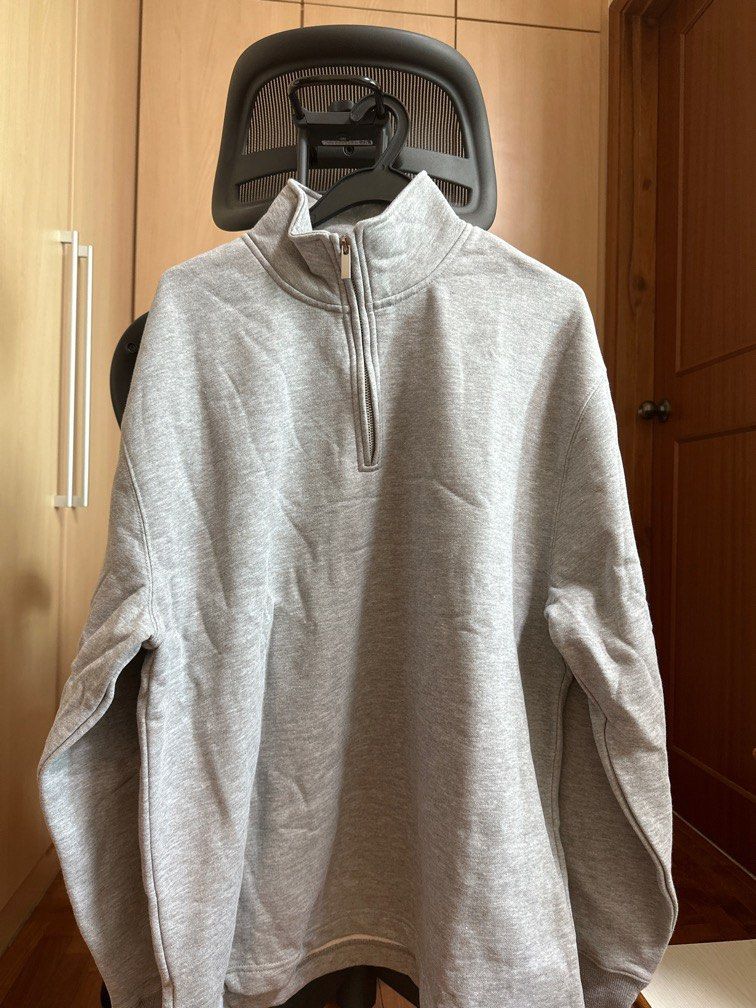 Topman hoodie in washed grey