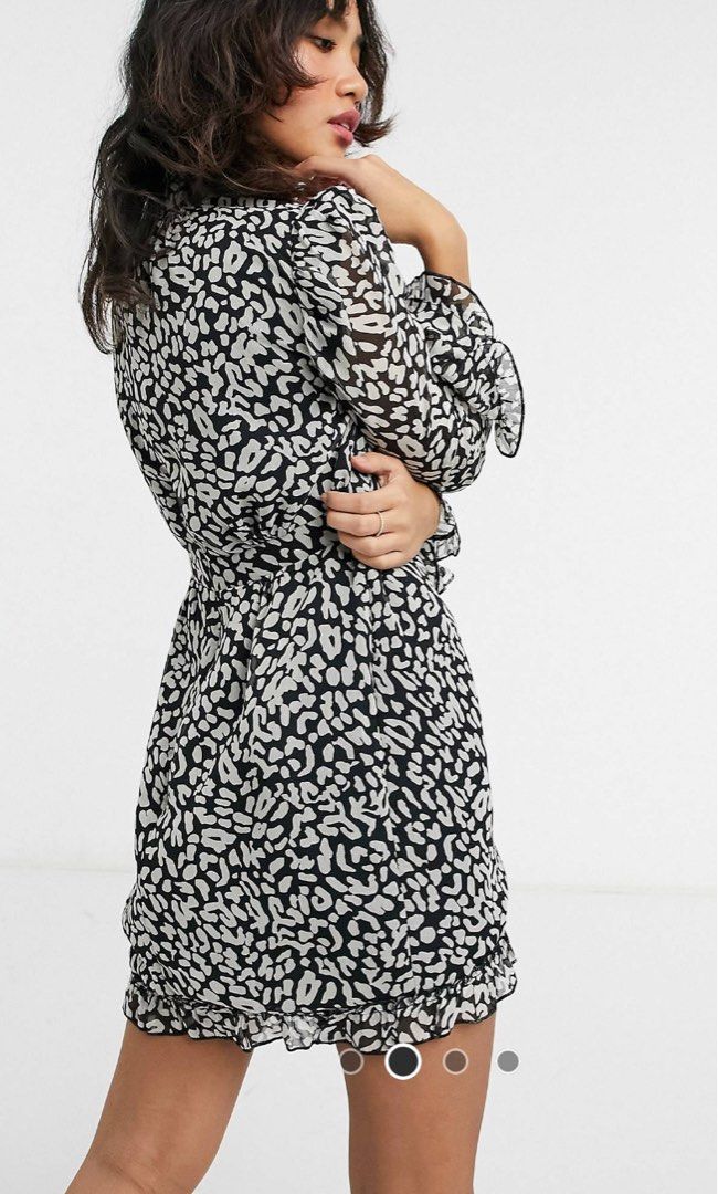 Topshop chiffon dress store