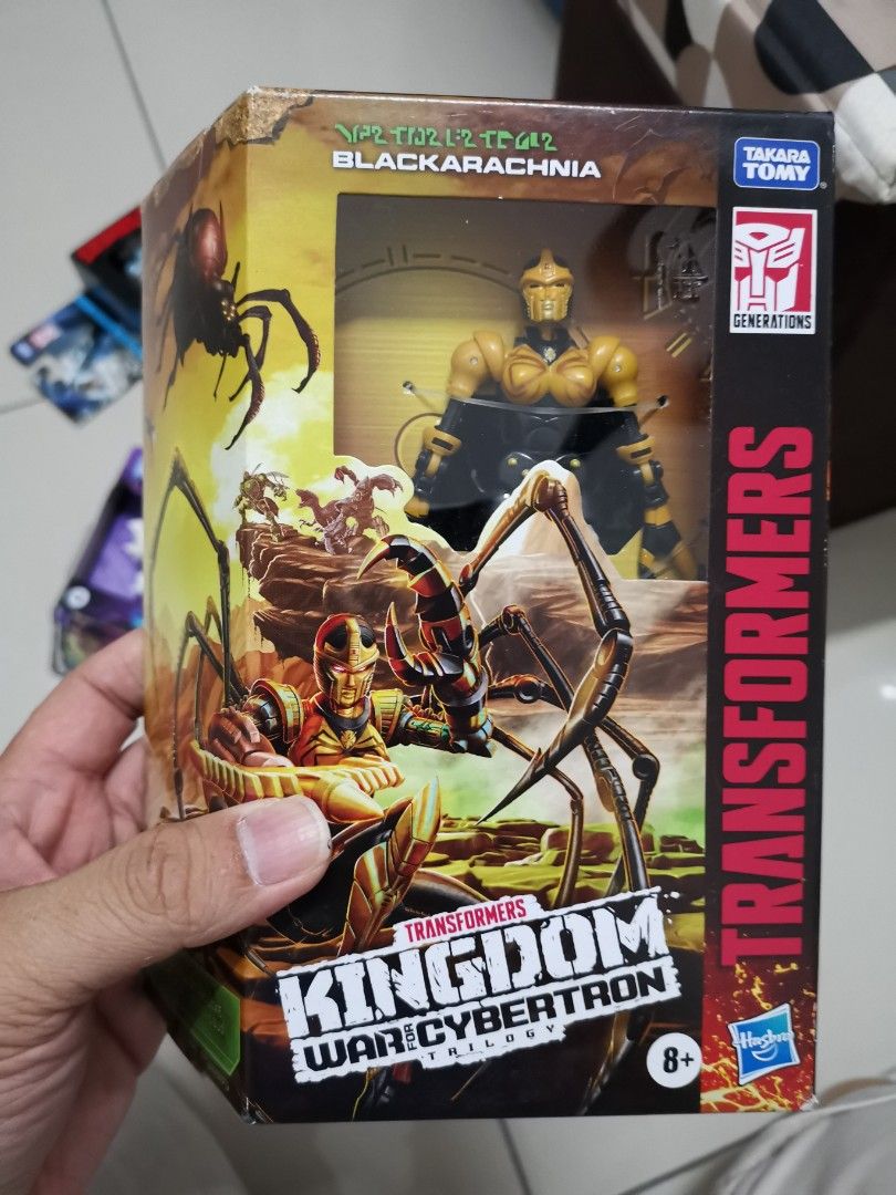 Transformers kingdom blackarachnia, Hobbies & Toys, Toys & Games on