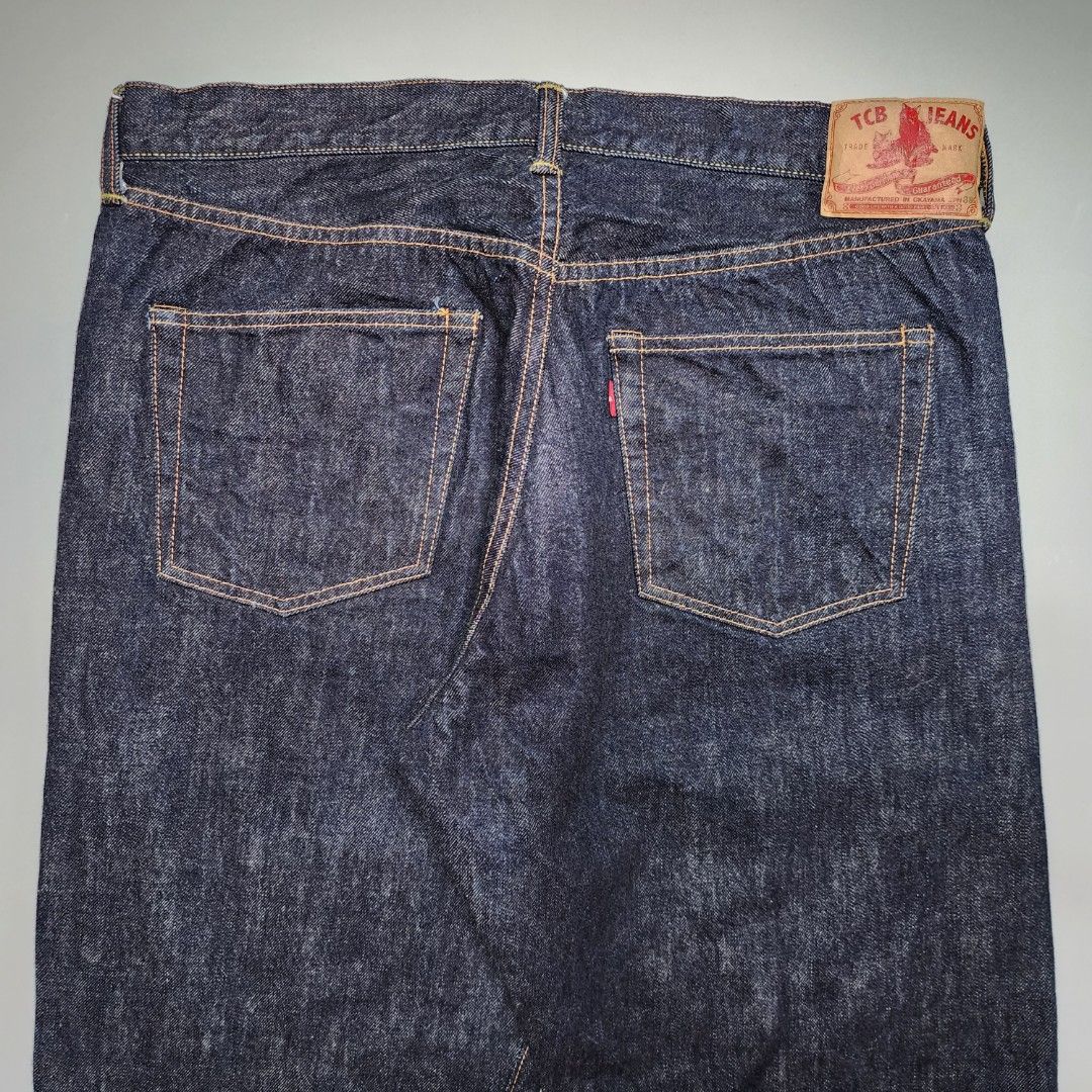 Two Cat Brand TCB 50s Straight Fit Selvedge Jeans on Carousell