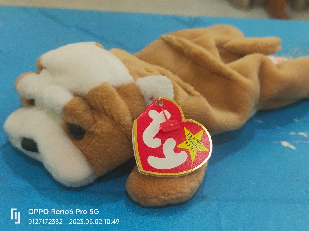 Beanie babies online wrinkles the dog