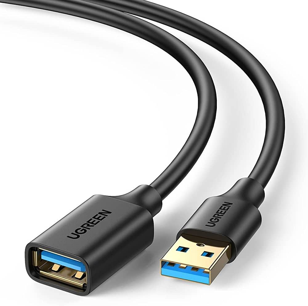 USB Extension Cable 15 ft - High Speed USB 2.0 Active Extender Cord  Repeater Booster Type A Male to A Female for External Hard Drive, Printer
