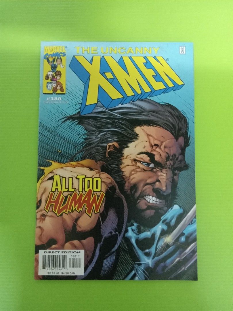 Uncanny Xmen 380 ( Tom Raney Cover Art ) Marvel Comics, Hobbies
