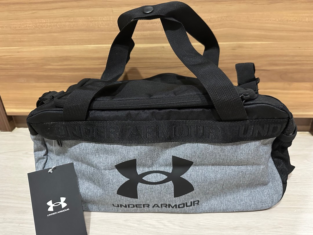 Under Armour Duffle Bag grey / black, Men's Fashion, Bags, Sling Bags