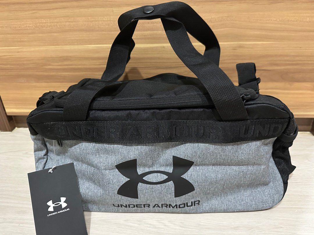 Under Armour Duffle Bag grey / black, Men's Fashion, Bags, Sling Bags