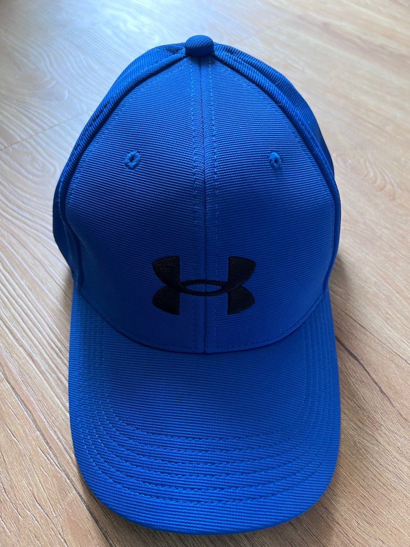 Under Armour UA Cap Onhand Ready To Ship [Blue Velcro Adjustable