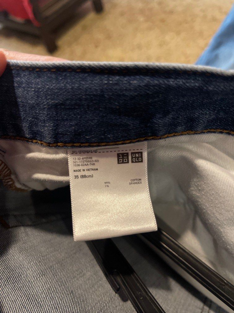 Uniqlo Maong Jeans, Men's Fashion, Bottoms, Jeans on Carousell