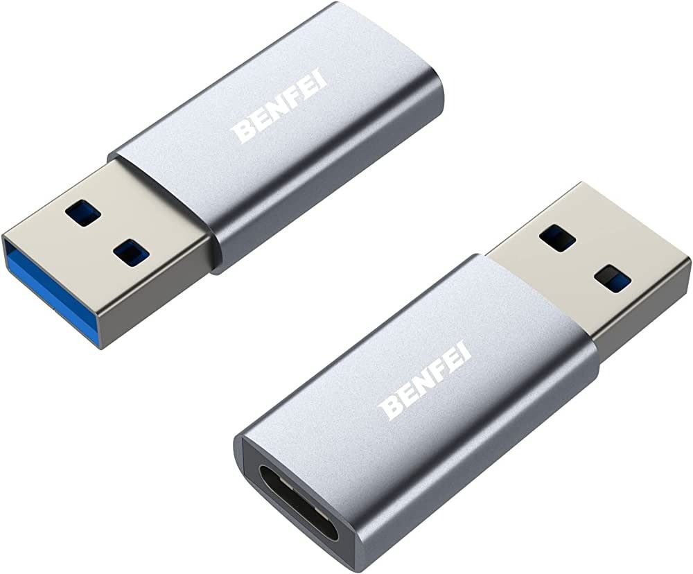 Benfei USB Type-C Hub 2 Port USB-C to USB