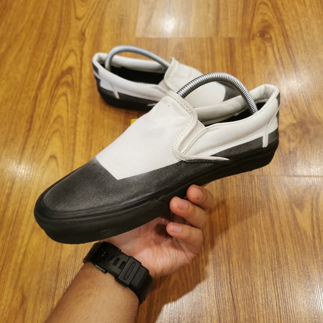 Vans overprint slip on deals