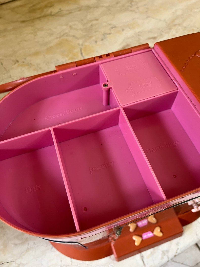 Vintage Barbie Fashion Closet Rotating Wardrobe Baju on Carousell