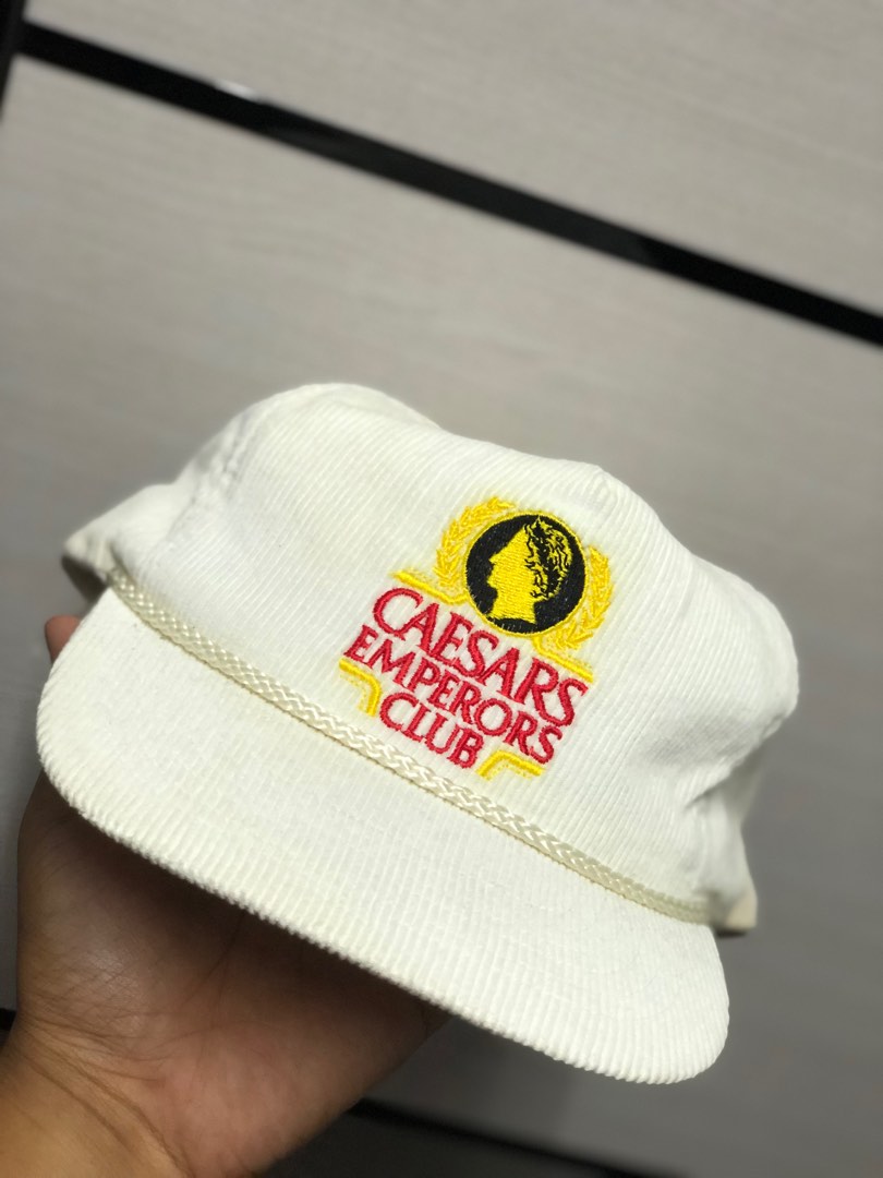 vintage caesars cap, Men's Fashion, Watches & Accessories, Cap & Hats ...