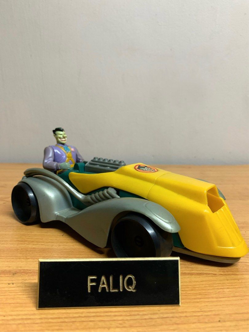 thumbnail image 2 of McFarlane Toys Batman: The Animated Series The Jokermobile – 6" Scale Vehicle For Action Figures, Collectible Art Card 2 of 14
