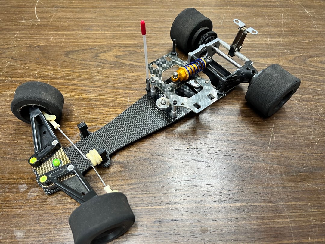 Vintage Tamiya RC Car F102 Carbon chassis F1 Hobbies Toys Toys