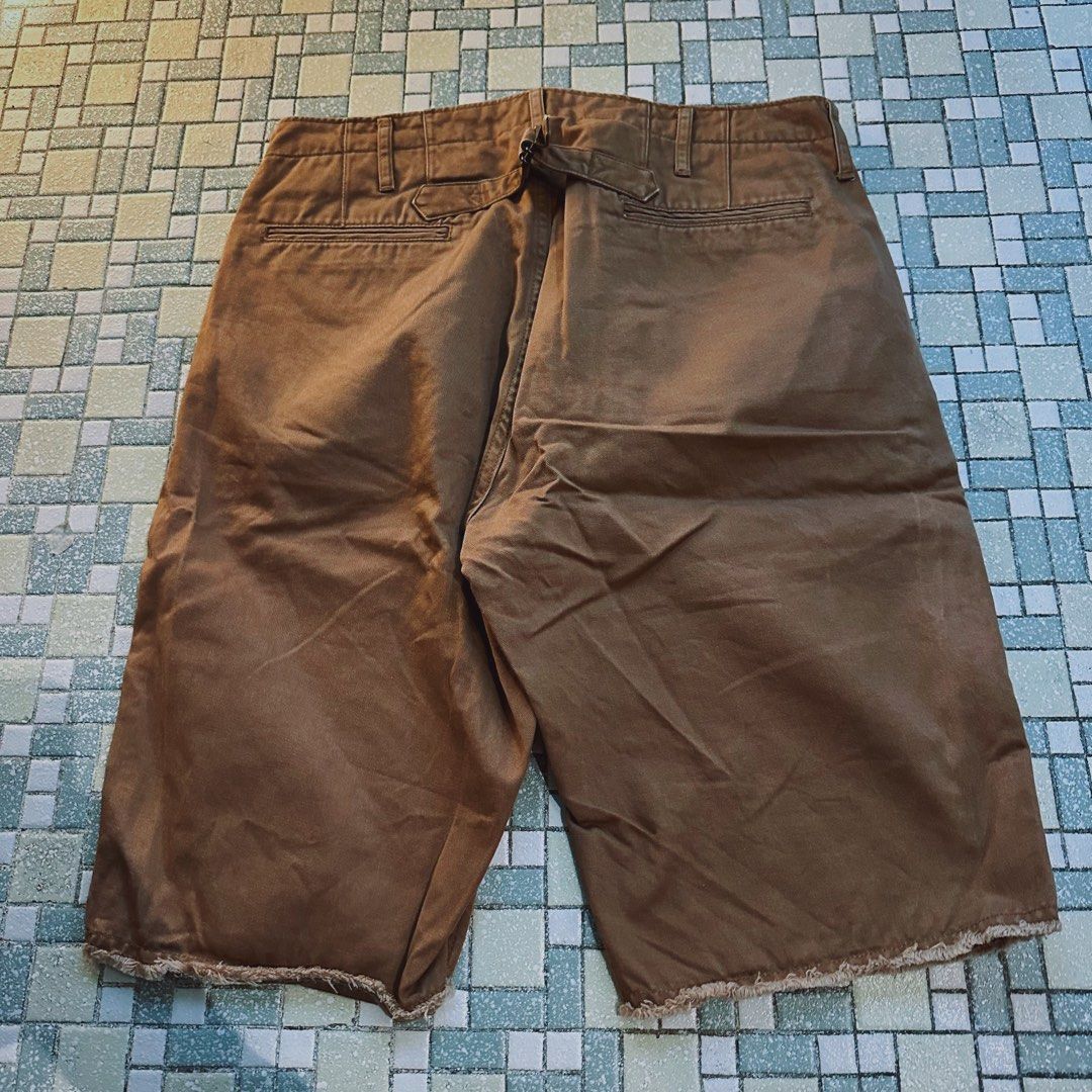 Visvim chino shorts cut off