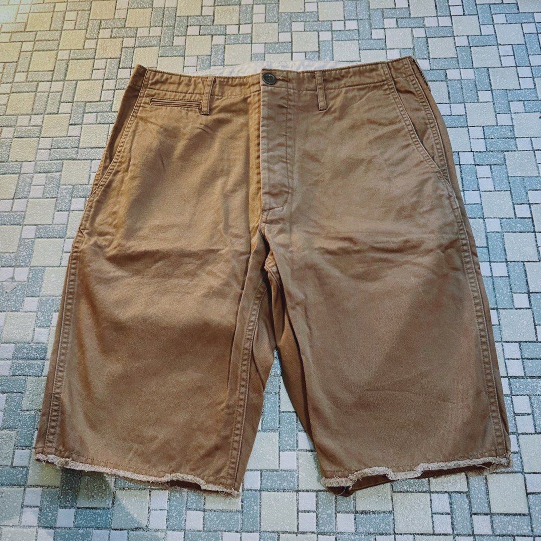 Mens cut on sale off chino shorts