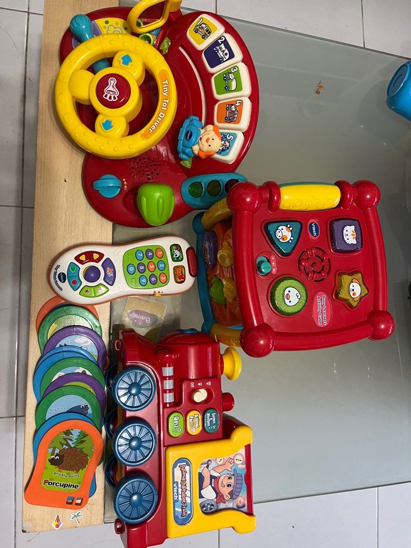 Vtech babies smart toys & walker bundle, Babies & Kids, Infant Playtime on Carousell