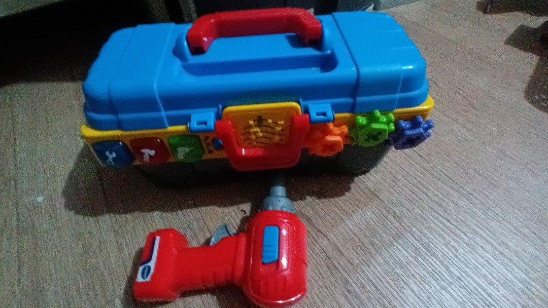 Vtech tool box, Hobbies & Toys, Toys & Games on Carousell