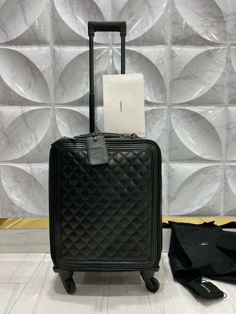 Chanel Rolling Suitcase - 2 For Sale on 1stDibs