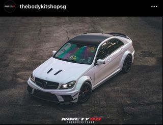 W204 c class  black series bodykit
